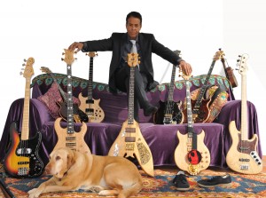 Stanley Clarke guitar and dog sale.